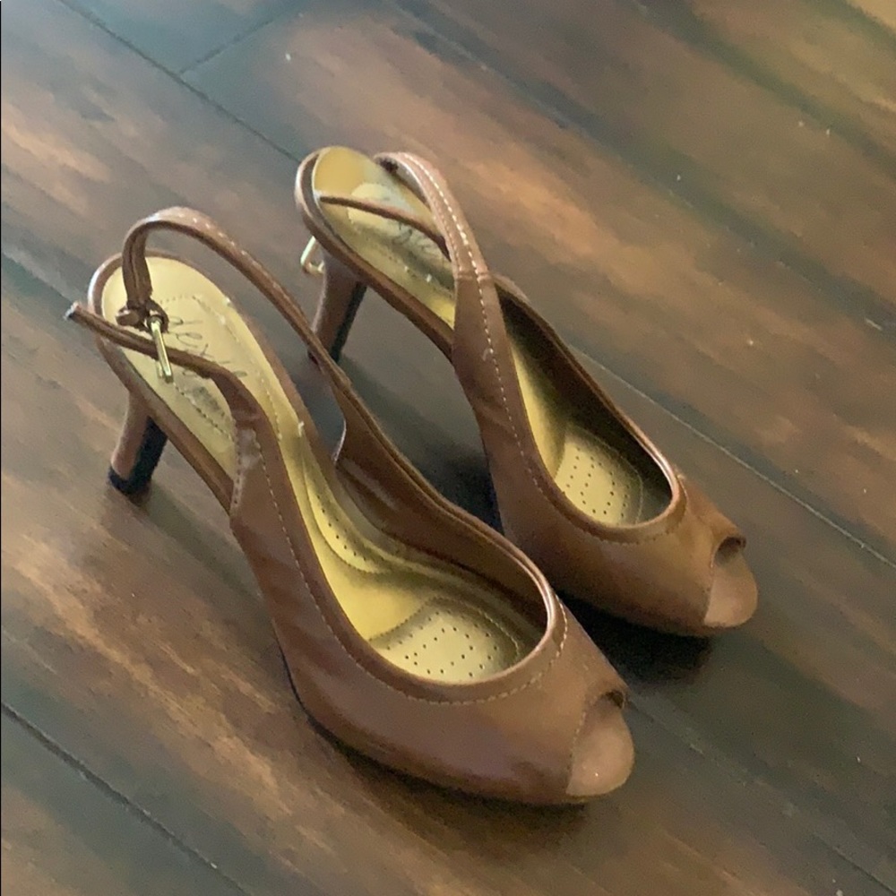 Brown heels